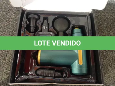 LOTE 004 - 01 MASSAGEADOR. (NO ESTADO) ATENÇÃO! FAZER A VISITAÇÃO ANTES DE ARREMATAR, NÃO SABEMOS SE FUNCIONA. LEILÃO NÃO TEM GARANTIA E NEM DEVOLUÇÃO, SUJEITO A POSSÍVEIS AVARIAS VISÍVEIS/OCULTAS E/OU AUSÊNCIA DE COMPONENTES.