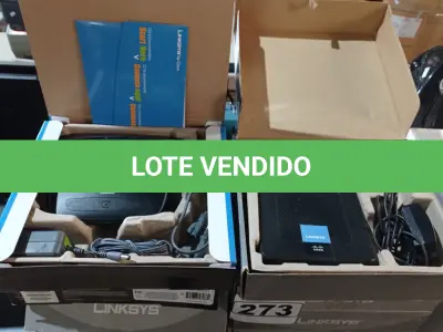 LOTE 273 - 14 ROTEADORES MARCAS E MODELOS DIVERSOS. (NO ESTADO) ATENÇÃO! FAZER A VISITAÇÃO ANTES DE ARREMATAR, NÃO SABEMOS SE FUNCIONA. LEILÃO NÃO TEM GARANTIA E NEM DEVOLUÇÃO, SUJEITO A POSSÍVEIS AVARIAS VISÍVEIS/OCULTAS E/OU AUSÊNCIA DE COMPONENTES.