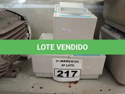 LOTE 217 - 03 IMPRESSORAS DE CUPOM. (NO ESTADO) ATENÇÃO! FAZER A VISITAÇÃO ANTES DE ARREMATAR, NÃO SABEMOS SE FUNCIONA. LEILÃO NÃO TEM GARANTIA E NEM DEVOLUÇÃO, SUJEITO A POSSÍVEIS AVARIAS VISÍVEIS/OCULTAS E/OU AUSÊNCIA DE COMPONENTES.