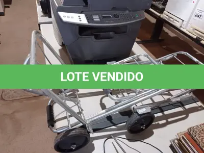 LOTE 263 - 02 CARRINHOS PARA TRANSPORTE DE CARGAS. (NO ESTADO) ATENÇÃO! FAZER A VISITAÇÃO ANTES DE ARREMATAR, NÃO SABEMOS SE FUNCIONA. LEILÃO NÃO TEM GARANTIA E NEM DEVOLUÇÃO, SUJEITO A POSSÍVEIS AVARIAS VISÍVEIS/OCULTAS E/OU AUSÊNCIA DE COMPONENTES.