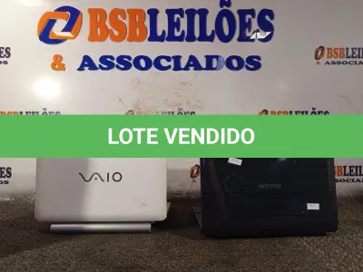 LOTE 010 - 02 NETBOOK’S MARCAS E MODELOS DIVERSOS. (NO ESTADO) ATENÇÃO! FAZER A VISITAÇÃO ANTES DE ARREMATAR, NÃO SABEMOS SE FUNCIONA. LEILÃO NÃO TEM GARANTIA E NEM DEVOLUÇÃO, SUJEITO A POSSÍVEIS AVARIAS VISÍVEIS/OCULTAS E/OU AUSÊNCIA DE COMPONENTES.