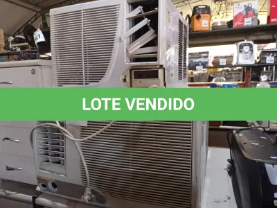 LOTE 266 - 02 AR-CONDICIONADO DE EMBUTIR. (NO ESTADO) ATENÇÃO! FAZER A VISITAÇÃO ANTES DE ARREMATAR, NÃO SABEMOS SE FUNCIONA. LEILÃO NÃO TEM GARANTIA E NEM DEVOLUÇÃO, SUJEITO A POSSÍVEIS AVARIAS VISÍVEIS/OCULTAS E/OU AUSÊNCIA DE COMPONENTES.