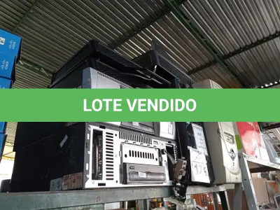 LOTE 124 - 04 CPU’S E 03 GAVETAS PARA MINI CPU MARCAS E MODELOS DIVERSOS. (NO ESTADO) ATENÇÃO! FAZER A VISITAÇÃO ANTES DE ARREMATAR, NÃO SABEMOS SE FUNCIONA. LEILÃO NÃO TEM GARANTIA E NEM DEVOLUÇÃO, SUJEITO A POSSÍVEIS AVARIAS VISÍVEIS/OCULTAS E/OU AUSÊNCIA DE COMPONENTES.