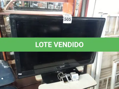 LOTE 505 - 01 TV PHILIPS, 02 CÂMERAS FOTOGRÁFICAS E 01 AFERIDOR DE PRESSÃO. (NO ESTADO) ATENÇÃO! FAZER A VISITAÇÃO ANTES DE ARREMATAR, NÃO SABEMOS SE FUNCIONA. LEILÃO NÃO TEM GARANTIA E NEM DEVOLUÇÃO, SUJEITO A POSSÍVEIS AVARIAS VISÍVEIS/OCULTAS E/OU AUSÊNCIA DE COMPONENTES.