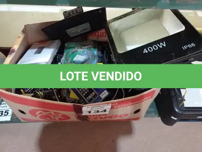 LOTE 134 - 01 LOTE COM MATERIAIS DIVERSOS. (NO ESTADO) ATENÇÃO! FAZER A VISITAÇÃO ANTES DE ARREMATAR, NÃO SABEMOS SE FUNCIONA. LEILÃO NÃO TEM GARANTIA E NEM DEVOLUÇÃO, SUJEITO A POSSÍVEIS AVARIAS VISÍVEIS/OCULTAS E/OU AUSÊNCIA DE COMPONENTES.