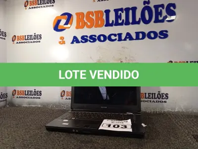 LOTE 103 - 01 NOTEBOOK MARCA POSITIVO MOBILE. (NO ESTADO) ATENÇÃO! FAZER A VISITAÇÃO ANTES DE ARREMATAR, NÃO SABEMOS SE FUNCIONA. LEILÃO NÃO TEM GARANTIA E NEM DEVOLUÇÃO, SUJEITO A POSSÍVEIS AVARIAS VISÍVEIS/OCULTAS E/OU AUSÊNCIA DE COMPONENTES.