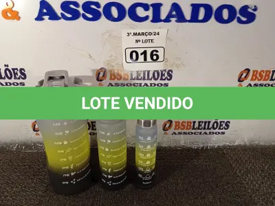 LOTE 016 - 01 KIT GARRAFA COM 03 PEÇAS. (NO ESTADO) ATENÇÃO! FAZER A VISITAÇÃO ANTES DE ARREMATAR, NÃO SABEMOS SE FUNCIONA. LEILÃO NÃO TEM GARANTIA E NEM DEVOLUÇÃO, SUJEITO A POSSÍVEIS AVARIAS VISÍVEIS/OCULTAS E/OU AUSÊNCIA DE COMPONENTES.