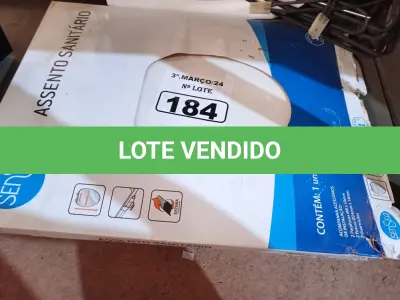 LOTE 184 - 02 ASSENTOS PARA VASO SANITÁRIO E VÁRIAS RESISTÊNCIAS. (NO ESTADO) ATENÇÃO! FAZER A VISITAÇÃO ANTES DE ARREMATAR, NÃO SABEMOS SE FUNCIONA. LEILÃO NÃO TEM GARANTIA E NEM DEVOLUÇÃO, SUJEITO A POSSÍVEIS AVARIAS VISÍVEIS/OCULTAS E/OU AUSÊNCIA DE COMPONENTES.