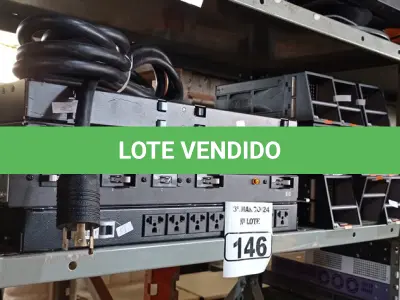 LOTE 146 - 04 RÉGUAS PARA RACK E 09 VENTOINHAS PARA SERVIDOR. (NO ESTADO) ATENÇÃO! FAZER A VISITAÇÃO ANTES DE ARREMATAR, NÃO SABEMOS SE FUNCIONA. LEILÃO NÃO TEM GARANTIA E NEM DEVOLUÇÃO, SUJEITO A POSSÍVEIS AVARIAS VISÍVEIS/OCULTAS E/OU AUSÊNCIA DE COMPONENTES.
