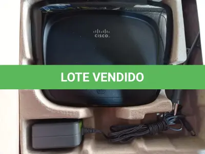 LOTE 123 - 12 ROTEADORES CISCO WRT54G2. (NO ESTADO) ATENÇÃO! FAZER A VISITAÇÃO ANTES DE ARREMATAR, NÃO SABEMOS SE FUNCIONA. LEILÃO NÃO TEM GARANTIA E NEM DEVOLUÇÃO, SUJEITO A POSSÍVEIS AVARIAS VISÍVEIS/OCULTAS E/OU AUSÊNCIA DE COMPONENTES.