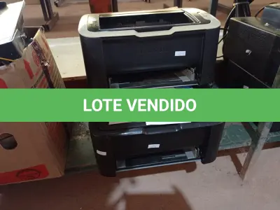 LOTE 133 - 03 IMPRESSORAS MARCAS E MODELOS DIVERSOS. (NO ESTADO) ATENÇÃO! FAZER A VISITAÇÃO ANTES DE ARREMATAR, NÃO SABEMOS SE FUNCIONA. LEILÃO NÃO TEM GARANTIA E NEM DEVOLUÇÃO, SUJEITO A POSSÍVEIS AVARIAS VISÍVEIS/OCULTAS E/OU AUSÊNCIA DE COMPONENTES.