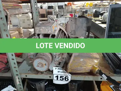 LOTE 156 - 01 MOTOR ELÉTRICO E 01 PROTETOR DE DISCO PARA POLICORTE. (NO ESTADO) ATENÇÃO! FAZER A VISITAÇÃO ANTES DE ARREMATAR, NÃO SABEMOS SE FUNCIONA. LEILÃO NÃO TEM GARANTIA E NEM DEVOLUÇÃO, SUJEITO A POSSÍVEIS AVARIAS VISÍVEIS/OCULTAS E/OU AUSÊNCIA DE COMPONENTES.