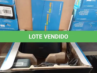 LOTE 194 - 12 ROTEADORES CISCO WRT54G2. (NO ESTADO) ATENÇÃO! FAZER A VISITAÇÃO ANTES DE ARREMATAR, NÃO SABEMOS SE FUNCIONA. LEILÃO NÃO TEM GARANTIA E NEM DEVOLUÇÃO, SUJEITO A POSSÍVEIS AVARIAS VISÍVEIS/OCULTAS E/OU AUSÊNCIA DE COMPONENTES.