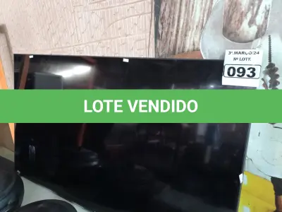 LOTE 093 - 01 TV SAMSUNG 55” POL PARA RETIRADA DE PEÇAS. (NO ESTADO) ATENÇÃO! FAZER A VISITAÇÃO ANTES DE ARREMATAR, NÃO SABEMOS SE FUNCIONA. LEILÃO NÃO TEM GARANTIA E NEM DEVOLUÇÃO, SUJEITO A POSSÍVEIS AVARIAS VISÍVEIS/OCULTAS E/OU AUSÊNCIA DE COMPONENTES.
