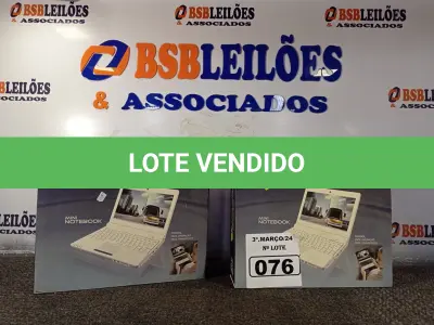 LOTE 076 - 02 NOTEBOOK’S MEGATRON. (NO ESTADO) ATENÇÃO! FAZER A VISITAÇÃO ANTES DE ARREMATAR, NÃO SABEMOS SE FUNCIONA. LEILÃO NÃO TEM GARANTIA E NEM DEVOLUÇÃO, SUJEITO A POSSÍVEIS AVARIAS VISÍVEIS/OCULTAS E/OU AUSÊNCIA DE COMPONENTES.