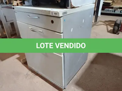 LOTE 270 - 02 GAVETEIROS EM MADEIRA COM 03 GAVETAS. (NO ESTADO) ATENÇÃO! FAZER A VISITAÇÃO ANTES DE ARREMATAR, NÃO SABEMOS SE FUNCIONA. LEILÃO NÃO TEM GARANTIA E NEM DEVOLUÇÃO, SUJEITO A POSSÍVEIS AVARIAS VISÍVEIS/OCULTAS E/OU AUSÊNCIA DE COMPONENTES.
