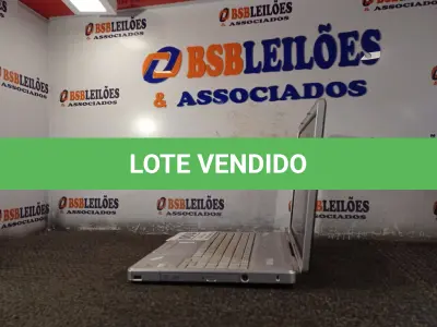 LOTE 100 - 01 NOTEBOOK MARCA COMPAC. (NO ESTADO) ATENÇÃO! FAZER A VISITAÇÃO ANTES DE ARREMATAR, NÃO SABEMOS SE FUNCIONA. LEILÃO NÃO TEM GARANTIA E NEM DEVOLUÇÃO, SUJEITO A POSSÍVEIS AVARIAS VISÍVEIS/OCULTAS E/OU AUSÊNCIA DE COMPONENTES.