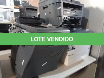 LOTE 256 - 03 IMPRESSORAS MARCAS E MODELOS DIVERSOS PARA RETIRADA DE PEÇAS. (NO ESTADO) ATENÇÃO! FAZER A VISITAÇÃO ANTES DE ARREMATAR, NÃO SABEMOS SE FUNCIONA. LEILÃO NÃO TEM GARANTIA E NEM DEVOLUÇÃO, SUJEITO A POSSÍVEIS AVARIAS VISÍVEIS/OCULTAS E/OU AUSÊNCIA DE COMPONENTES.