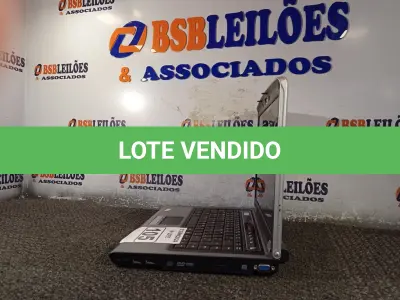 LOTE 105 - 01 NOTEBOOK MARCA VECTOR. (NO ESTADO) ATENÇÃO! FAZER A VISITAÇÃO ANTES DE ARREMATAR, NÃO SABEMOS SE FUNCIONA. LEILÃO NÃO TEM GARANTIA E NEM DEVOLUÇÃO, SUJEITO A POSSÍVEIS AVARIAS VISÍVEIS/OCULTAS E/OU AUSÊNCIA DE COMPONENTES.