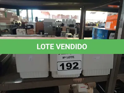 LOTE 192 - 03 IMPRESSORAS DE CUPOM. (NO ESTADO) ATENÇÃO! FAZER A VISITAÇÃO ANTES DE ARREMATAR, NÃO SABEMOS SE FUNCIONA. LEILÃO NÃO TEM GARANTIA E NEM DEVOLUÇÃO, SUJEITO A POSSÍVEIS AVARIAS VISÍVEIS/OCULTAS E/OU AUSÊNCIA DE COMPONENTES.