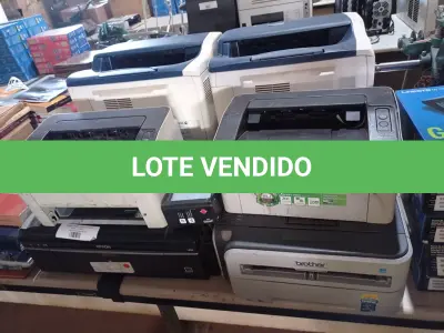 LOTE 247 - 06 IMPRESSORAS MARCAS E MODELOS DIVERSOS PARA RETIRADA DE PEÇAS. (NO ESTADO) ATENÇÃO! FAZER A VISITAÇÃO ANTES DE ARREMATAR, NÃO SABEMOS SE FUNCIONA. LEILÃO NÃO TEM GARANTIA E NEM DEVOLUÇÃO, SUJEITO A POSSÍVEIS AVARIAS VISÍVEIS/OCULTAS E/OU AUSÊNCIA DE COMPONENTES.