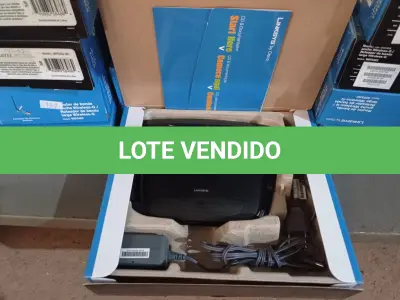 LOTE 185 - 12 ROTEADORES CISCO WRT54G2. (NO ESTADO) ATENÇÃO! FAZER A VISITAÇÃO ANTES DE ARREMATAR, NÃO SABEMOS SE FUNCIONA. LEILÃO NÃO TEM GARANTIA E NEM DEVOLUÇÃO, SUJEITO A POSSÍVEIS AVARIAS VISÍVEIS/OCULTAS E/OU AUSÊNCIA DE COMPONENTES.