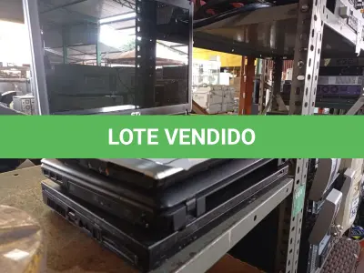 LOTE 155 - 03 NOTEBOOK’S MARCAS E MODELOS DIVERSOS PARA RETIRADA DE PEÇAS. (NO ESTADO) ATENÇÃO! FAZER A VISITAÇÃO ANTES DE ARREMATAR, NÃO SABEMOS SE FUNCIONA. LEILÃO NÃO TEM GARANTIA E NEM DEVOLUÇÃO, SUJEITO A POSSÍVEIS AVARIAS VISÍVEIS/OCULTAS E/OU AUSÊNCIA DE COMPONENTES.