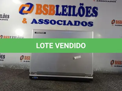 LOTE 111 - 01 NOTEBOOK MARCA POSITIVO. (NO ESTADO) ATENÇÃO! FAZER A VISITAÇÃO ANTES DE ARREMATAR, NÃO SABEMOS SE FUNCIONA. LEILÃO NÃO TEM GARANTIA E NEM DEVOLUÇÃO, SUJEITO A POSSÍVEIS AVARIAS VISÍVEIS/OCULTAS E/OU AUSÊNCIA DE COMPONENTES.