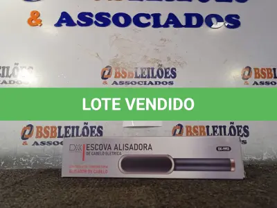 LOTE 052 - 01 ESCOVA ALISADORA ELÉTRICA. (NO ESTADO) ATENÇÃO! FAZER A VISITAÇÃO ANTES DE ARREMATAR, NÃO SABEMOS SE FUNCIONA. LEILÃO NÃO TEM GARANTIA E NEM DEVOLUÇÃO, SUJEITO A POSSÍVEIS AVARIAS VISÍVEIS/OCULTAS E/OU AUSÊNCIA DE COMPONENTES.