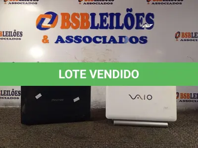 LOTE 015 - 02 NETBOOK’S MARCAS E MODELOS DIVERSOS. (NO ESTADO) ATENÇÃO! FAZER A VISITAÇÃO ANTES DE ARREMATAR, NÃO SABEMOS SE FUNCIONA. LEILÃO NÃO TEM GARANTIA E NEM DEVOLUÇÃO, SUJEITO A POSSÍVEIS AVARIAS VISÍVEIS/OCULTAS E/OU AUSÊNCIA DE COMPONENTES.