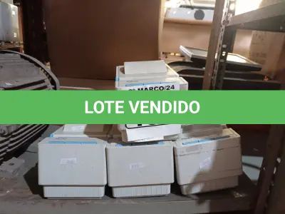 LOTE 158 - 04 IMPRESSORAS DE CUPOM. (NO ESTADO) ATENÇÃO! FAZER A VISITAÇÃO ANTES DE ARREMATAR, NÃO SABEMOS SE FUNCIONA. LEILÃO NÃO TEM GARANTIA E NEM DEVOLUÇÃO, SUJEITO A POSSÍVEIS AVARIAS VISÍVEIS/OCULTAS E/OU AUSÊNCIA DE COMPONENTES.