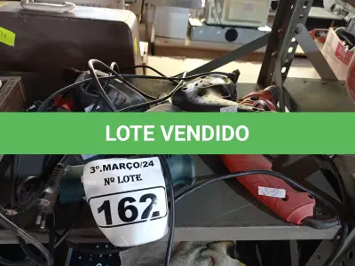 LOTE 162 - 04 FURADEIRAS MARCAS E MODELOS DIVERSOS. (NO ESTADO) ATENÇÃO! FAZER A VISITAÇÃO ANTES DE ARREMATAR, NÃO SABEMOS SE FUNCIONA. LEILÃO NÃO TEM GARANTIA E NEM DEVOLUÇÃO, SUJEITO A POSSÍVEIS AVARIAS VISÍVEIS/OCULTAS E/OU AUSÊNCIA DE COMPONENTES.