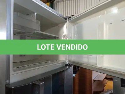 LOTE 255 - 01 GELADEIRA MARCA ELECTROLUX 220V. (NO ESTADO) ATENÇÃO! FAZER A VISITAÇÃO ANTES DE ARREMATAR, NÃO SABEMOS SE FUNCIONA. LEILÃO NÃO TEM GARANTIA E NEM DEVOLUÇÃO, SUJEITO A POSSÍVEIS AVARIAS VISÍVEIS/OCULTAS E/OU AUSÊNCIA DE COMPONENTES.