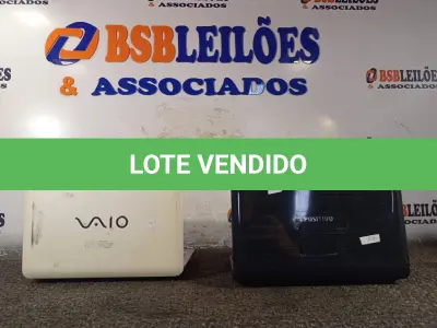 LOTE 006 - 02 NETBOOK’S MARCAS E MODELOS DIVERSOS. (NO ESTADO) ATENÇÃO! FAZER A VISITAÇÃO ANTES DE ARREMATAR, NÃO SABEMOS SE FUNCIONA. LEILÃO NÃO TEM GARANTIA E NEM DEVOLUÇÃO, SUJEITO A POSSÍVEIS AVARIAS VISÍVEIS/OCULTAS E/OU AUSÊNCIA DE COMPONENTES.