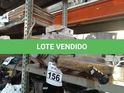 LOTE 156 - 01 MOTOR ELÉTRICO E 01 PROTETOR DE DISCO PARA POLICORTE. (NO ESTADO) ATENÇÃO! FAZER A VISITAÇÃO ANTES DE ARREMATAR, NÃO SABEMOS SE FUNCIONA. LEILÃO NÃO TEM GARANTIA E NEM DEVOLUÇÃO, SUJEITO A POSSÍVEIS AVARIAS VISÍVEIS/OCULTAS E/OU AUSÊNCIA DE COMPONENTES.