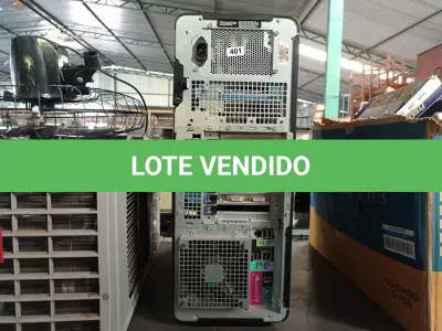 LOTE 226 - 01 SERVIDOR MARCA DELL. (NO ESTADO) ATENÇÃO! FAZER A VISITAÇÃO ANTES DE ARREMATAR, NÃO SABEMOS SE FUNCIONA. LEILÃO NÃO TEM GARANTIA E NEM DEVOLUÇÃO, SUJEITO A POSSÍVEIS AVARIAS VISÍVEIS/OCULTAS E/OU AUSÊNCIA DE COMPONENTES.