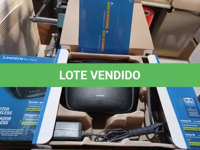 LOTE 246 - 11 ROTEADORES CISCO WRT54G2. (NO ESTADO) ATENÇÃO! FAZER A VISITAÇÃO ANTES DE ARREMATAR, NÃO SABEMOS SE FUNCIONA. LEILÃO NÃO TEM GARANTIA E NEM DEVOLUÇÃO, SUJEITO A POSSÍVEIS AVARIAS VISÍVEIS/OCULTAS E/OU AUSÊNCIA DE COMPONENTES.