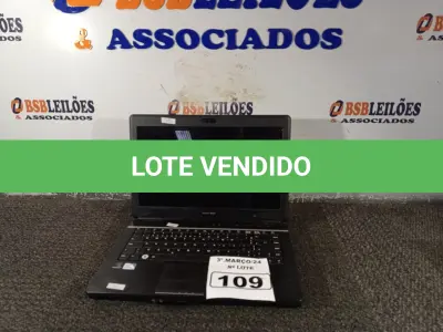 LOTE 109 - 01 NOTEBOOK MARCA POSITIVO MOBILE. (NO ESTADO) ATENÇÃO! FAZER A VISITAÇÃO ANTES DE ARREMATAR, NÃO SABEMOS SE FUNCIONA. LEILÃO NÃO TEM GARANTIA E NEM DEVOLUÇÃO, SUJEITO A POSSÍVEIS AVARIAS VISÍVEIS/OCULTAS E/OU AUSÊNCIA DE COMPONENTES.
