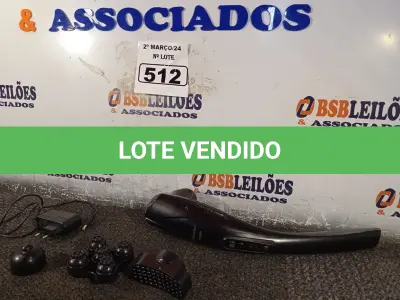 LOTE 512 - 01 MASSAGEADOR. (NO ESTADO) ATENÇÃO! FAZER A VISITAÇÃO ANTES DE ARREMATAR, NÃO SABEMOS SE FUNCIONA. LEILÃO NÃO TEM GARANTIA E NEM DEVOLUÇÃO, SUJEITO A POSSÍVEIS AVARIAS VISÍVEIS/OCULTAS E/OU AUSÊNCIA DE COMPONENTES.