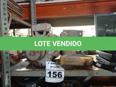 LOTE 156 - 01 MOTOR ELÉTRICO E 01 PROTETOR DE DISCO PARA POLICORTE. (NO ESTADO) ATENÇÃO! FAZER A VISITAÇÃO ANTES DE ARREMATAR, NÃO SABEMOS SE FUNCIONA. LEILÃO NÃO TEM GARANTIA E NEM DEVOLUÇÃO, SUJEITO A POSSÍVEIS AVARIAS VISÍVEIS/OCULTAS E/OU AUSÊNCIA DE COMPONENTES.
