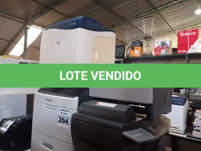 LOTE 264 - 04 IMPRESSORAS MARCAS E MODELOS DIVERSOS PARA RETIRADA DE PEÇAS. (NO ESTADO) ATENÇÃO! FAZER A VISITAÇÃO ANTES DE ARREMATAR, NÃO SABEMOS SE FUNCIONA. LEILÃO NÃO TEM GARANTIA E NEM DEVOLUÇÃO, SUJEITO A POSSÍVEIS AVARIAS VISÍVEIS/OCULTAS E/OU AUSÊNCIA DE COMPONENTES.