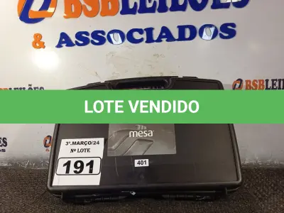 LOTE 191 - 01 GPS JUNIPER MESA COM MALETA. (NO ESTADO) ATENÇÃO! FAZER A VISITAÇÃO ANTES DE ARREMATAR, NÃO SABEMOS SE FUNCIONA. LEILÃO NÃO TEM GARANTIA E NEM DEVOLUÇÃO, SUJEITO A POSSÍVEIS AVARIAS VISÍVEIS/OCULTAS E/OU AUSÊNCIA DE COMPONENTES.