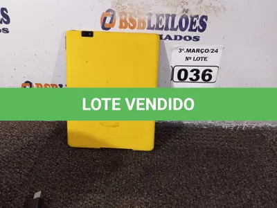 LOTE 036 - 01 TABLET MARCA POSITIVO. (NO ESTADO) ATENÇÃO! FAZER A VISITAÇÃO ANTES DE ARREMATAR, NÃO SABEMOS SE FUNCIONA. LEILÃO NÃO TEM GARANTIA E NEM DEVOLUÇÃO, SUJEITO A POSSÍVEIS AVARIAS VISÍVEIS/OCULTAS E/OU AUSÊNCIA DE COMPONENTES.