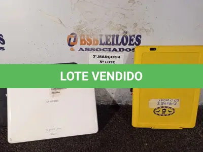 LOTE 392 - 02 TABLETS MARCAS E MODELOS DIVERSOS. (NO ESTADO) ATENÇÃO! FAZER A VISITAÇÃO ANTES DE ARREMATAR, NÃO SABEMOS SE FUNCIONA. LEILÃO NÃO TEM GARANTIA E NEM DEVOLUÇÃO, SUJEITO A POSSÍVEIS AVARIAS VISÍVEIS/OCULTAS E/OU AUSÊNCIA DE COMPONENTES.
