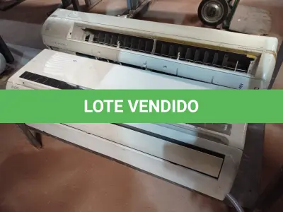 LOTE 222 - 02 EVAPORADORAS MARCAS ELGIN 18000/2400BTU’S. (NO ESTADO) ATENÇÃO! FAZER A VISITAÇÃO ANTES DE ARREMATAR, NÃO SABEMOS SE FUNCIONA. LEILÃO NÃO TEM GARANTIA E NEM DEVOLUÇÃO, SUJEITO A POSSÍVEIS AVARIAS VISÍVEIS/OCULTAS E/OU AUSÊNCIA DE COMPONENTES.