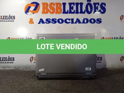 LOTE 332 - 01 NOTEBOOK MARCA HP. (NO ESTADO) ATENÇÃO! FAZER A VISITAÇÃO ANTES DE ARREMATAR, NÃO SABEMOS SE FUNCIONA. LEILÃO NÃO TEM GARANTIA E NEM DEVOLUÇÃO, SUJEITO A POSSÍVEIS AVARIAS VISÍVEIS/OCULTAS E/OU AUSÊNCIA DE COMPONENTES.