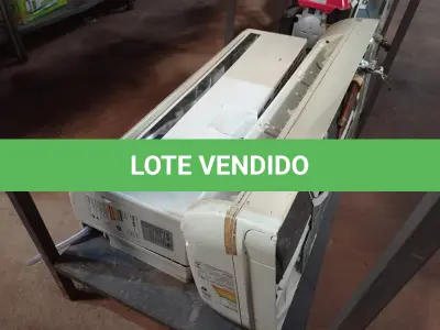 LOTE 222 - 02 EVAPORADORAS MARCAS ELGIN 18000/2400BTU’S. (NO ESTADO) ATENÇÃO! FAZER A VISITAÇÃO ANTES DE ARREMATAR, NÃO SABEMOS SE FUNCIONA. LEILÃO NÃO TEM GARANTIA E NEM DEVOLUÇÃO, SUJEITO A POSSÍVEIS AVARIAS VISÍVEIS/OCULTAS E/OU AUSÊNCIA DE COMPONENTES.