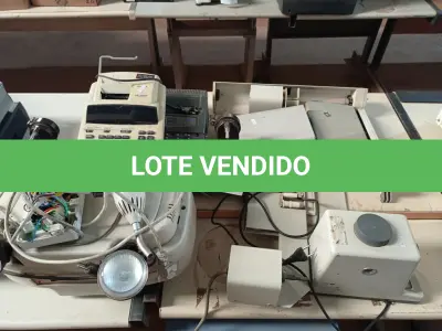 LOTE 410 - 01 LOTE COM MATERIAIS DIVERSOS. (NO ESTADO) ATENÇÃO! FAZER A VISITAÇÃO ANTES DE ARREMATAR, NÃO SABEMOS SE FUNCIONA. LEILÃO NÃO TEM GARANTIA E NEM DEVOLUÇÃO, SUJEITO A POSSÍVEIS AVARIAS VISÍVEIS/OCULTAS E/OU AUSÊNCIA DE COMPONENTES.