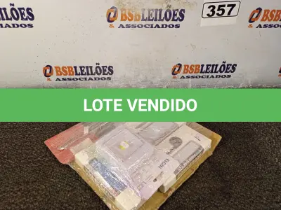 LOTE 357 - 01 POWER BANK, 01 LUMINÁRIA DE LED E 01 MEDIDOR DE PH/UMIDADE. (NO ESTADO) ATENÇÃO! FAZER A VISITAÇÃO ANTES DE ARREMATAR, NÃO SABEMOS SE FUNCIONA. LEILÃO NÃO TEM GARANTIA E NEM DEVOLUÇÃO, SUJEITO A POSSÍVEIS AVARIAS VISÍVEIS/OCULTAS E/OU AUSÊNCIA DE COMPONENTES.