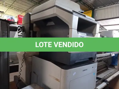 LOTE 305 - 04 IMPRESSORAS MARCAS E MODELOS DIVERSOS PARA RETIRADA DE PEÇAS. (NO ESTADO) ATENÇÃO! FAZER A VISITAÇÃO ANTES DE ARREMATAR, NÃO SABEMOS SE FUNCIONA. LEILÃO NÃO TEM GARANTIA E NEM DEVOLUÇÃO, SUJEITO A POSSÍVEIS AVARIAS VISÍVEIS/OCULTAS E/OU AUSÊNCIA DE COMPONENTES.